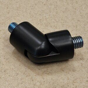 RARE NEW FRONTGATE SINGLE CURTAIN ROD OUTDOOR ALL WEATHER ORB CORNER BRACKET